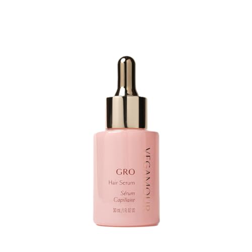 VEGAMOUR GRO Hair Serum for Hair Thinning & Shedding, Thicker Fuller Looking Hair In As Soon As 90 Days, Non Oily, Bergamot Scent, Vegan & Cruelty Free