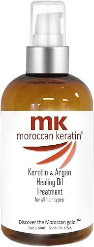 MOROCCAN KERATIN Argan Healing Oil Treatment Adds Shine & Conditions H — Build quality and design details up close
