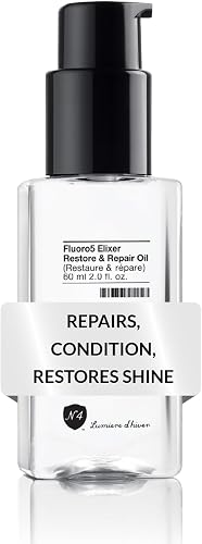 Number 4 Hair Oil, Fluoro5 Elixir Restore & Repair, Anti Frizz Serum f — Real-world performance testing in action