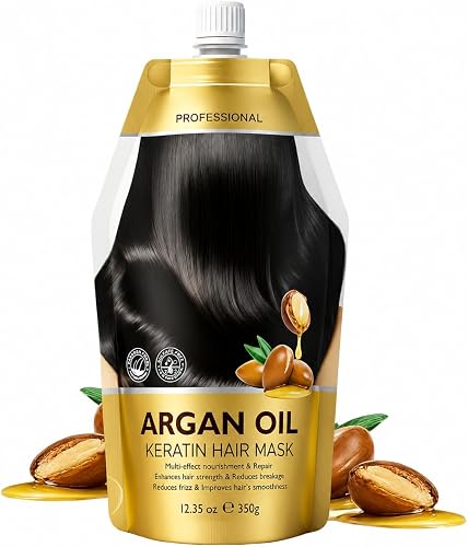DR.EMMET Argan Oil Keratin Hair Mask, Deep Conditioning Hair Treatment — Our recommended configuration for best results