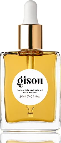 Gisou Honey Infused Hair Oil Mini - Hydrating & Frizz Control Luxury T — Build quality and design details up close