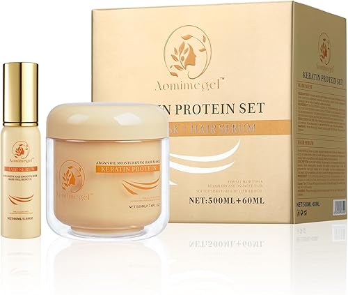 Aomimegel Hair Mask Argan Oil Set Deep Repair Conditioning Collagen Ha — Real-world performance testing in action