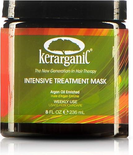 KERARGANIC Intensive Treatment Mask Argan Oil Enriched Keratin Hair Re — Real-world performance testing in action