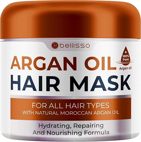 Moroccan Argan Oil Mask - Deep Conditioning Moisturizer for Dry, Extre — Real-world performance testing in action