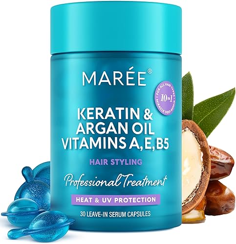 MAREE Hair Serum for Frizzy Dry Hair – Styling Capsules with Keratin, — Side-by-side comparison of top picks in this category