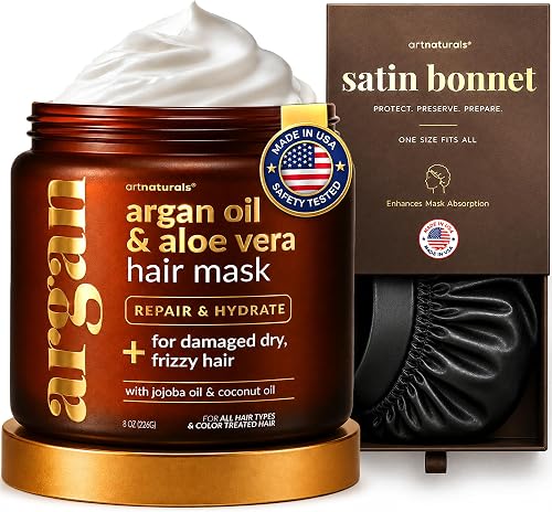 artnaturals Hair Mask for Dry, Damaged Hair - Deep Conditioning Treatm — Build quality and design details up close